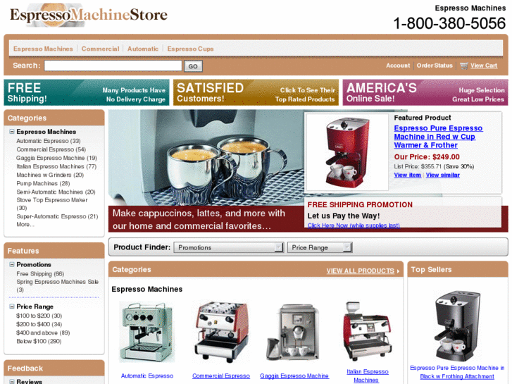 www.espressomachinestore.com