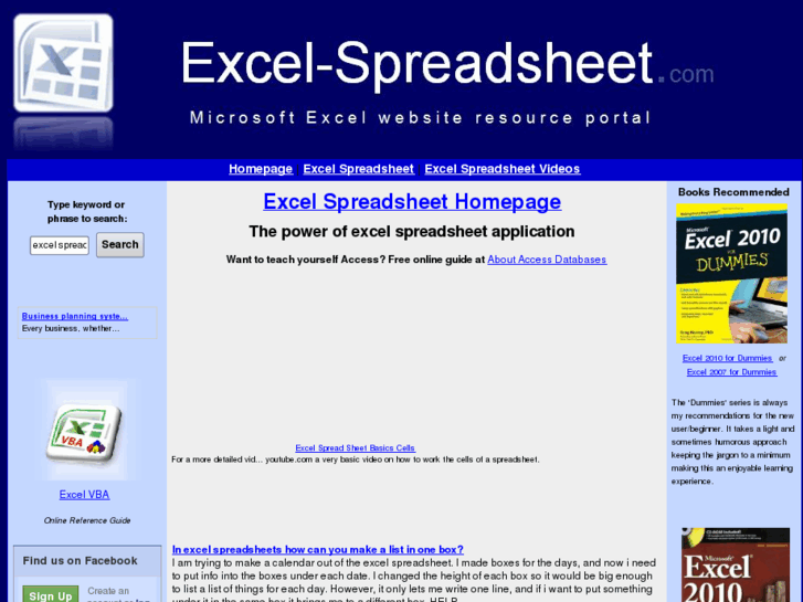 www.excel-spreadsheet.com