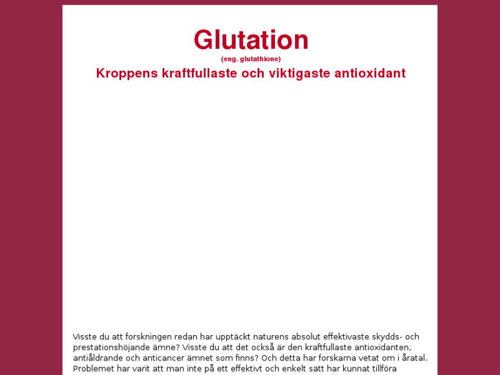 www.glutation.se