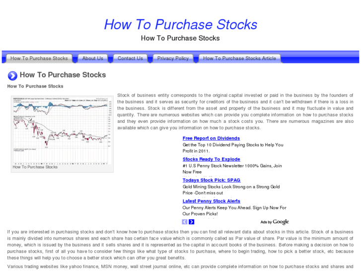 www.howtopurchasestocks.org