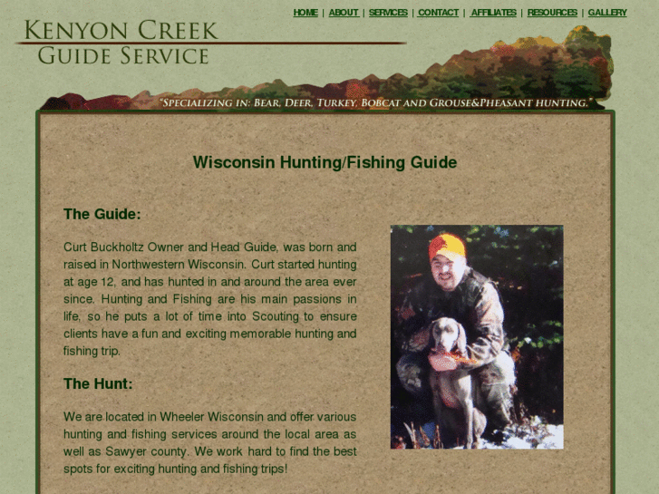 www.kenyoncreekguideservice.com