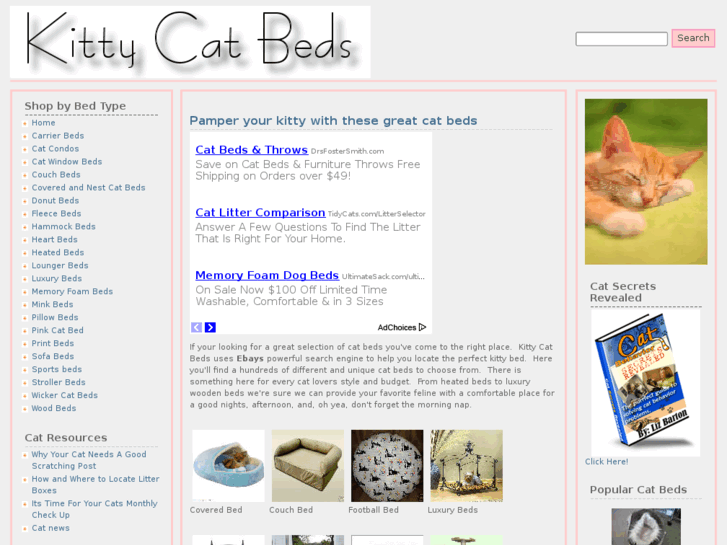 www.kittycatbeds.com