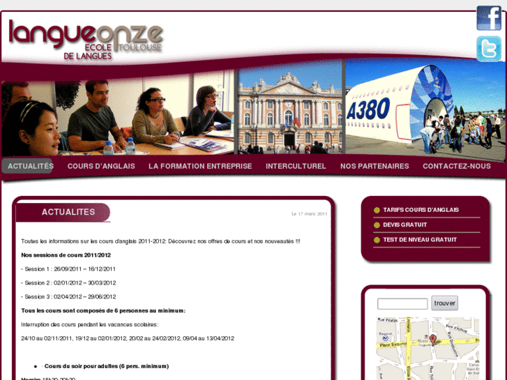 www.langue-onze-toulouse.com