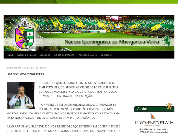 www.nucleosportinguistadealbergaria.com