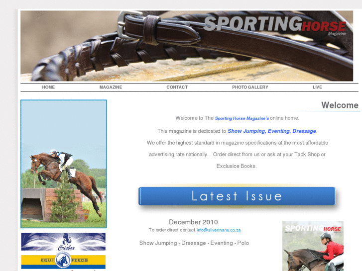 www.sportinghorse.co.za