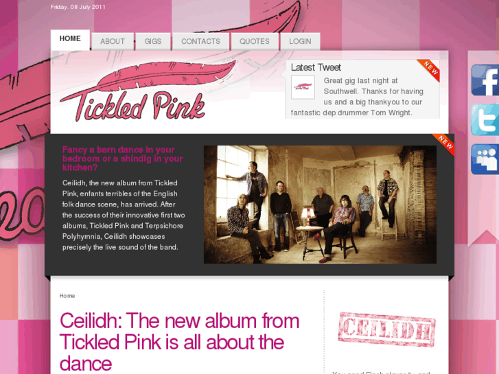 www.tickledpinkmusic.co.uk