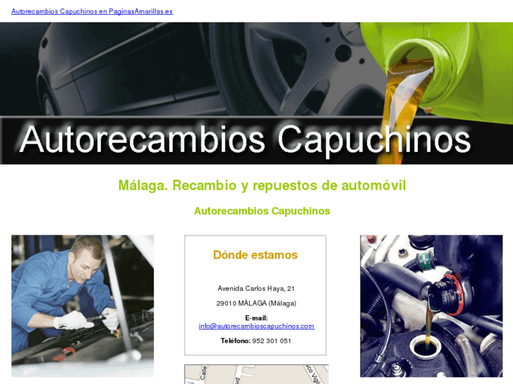 www.autorecambioscapuchinos.com