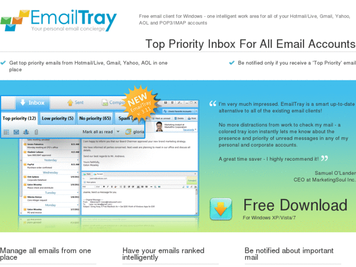www.emailtray.com