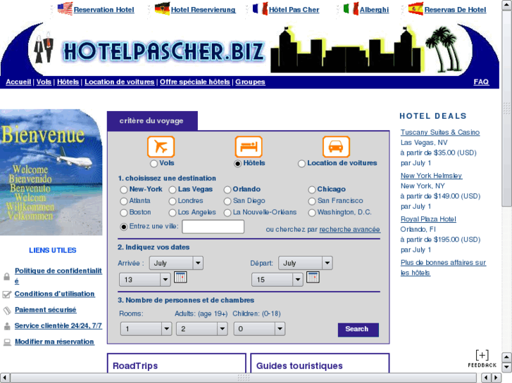 www.hotelpascher.biz