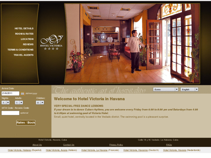 www.hotelvictoriacuba.com