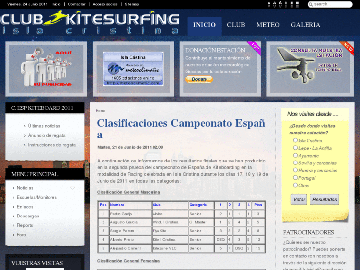 www.kitesurfingislacristina.es