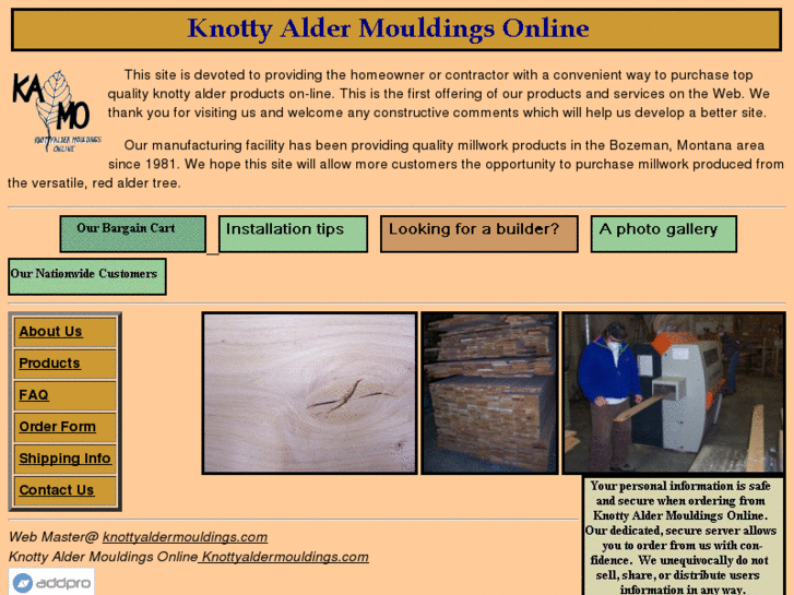 www.knottyaldermouldings.com