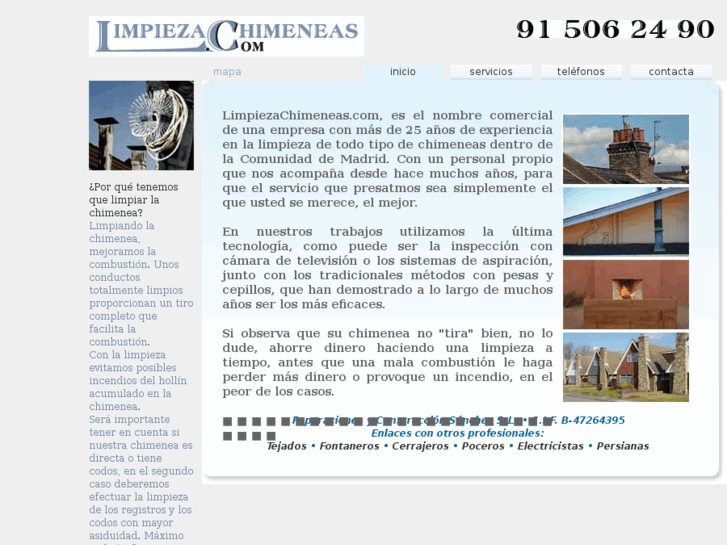 www.limpiezachimeneas.com