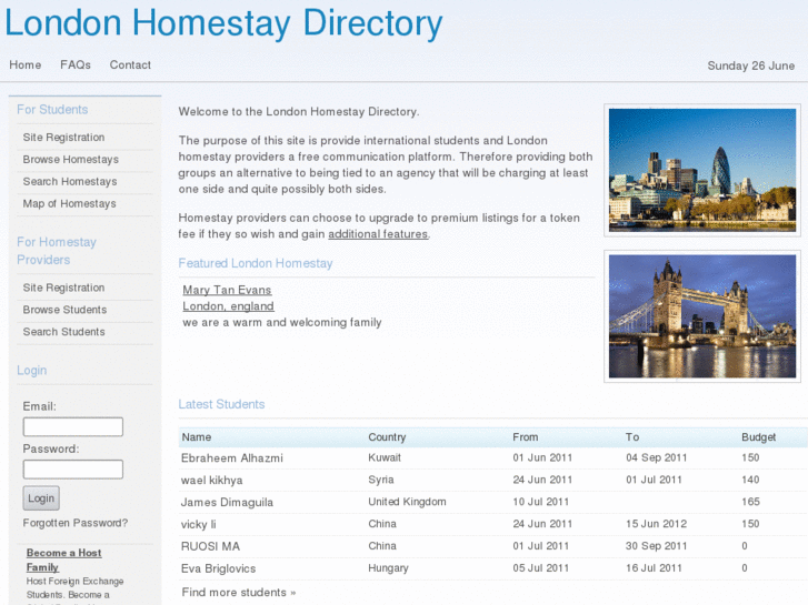 www.londonhomestay.org