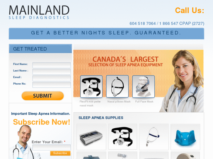 www.mainlandsleep.ca