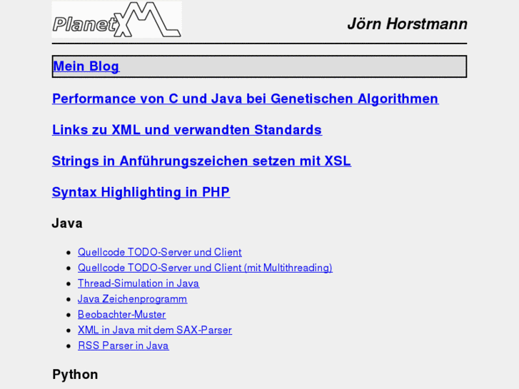 www.planetxml.de