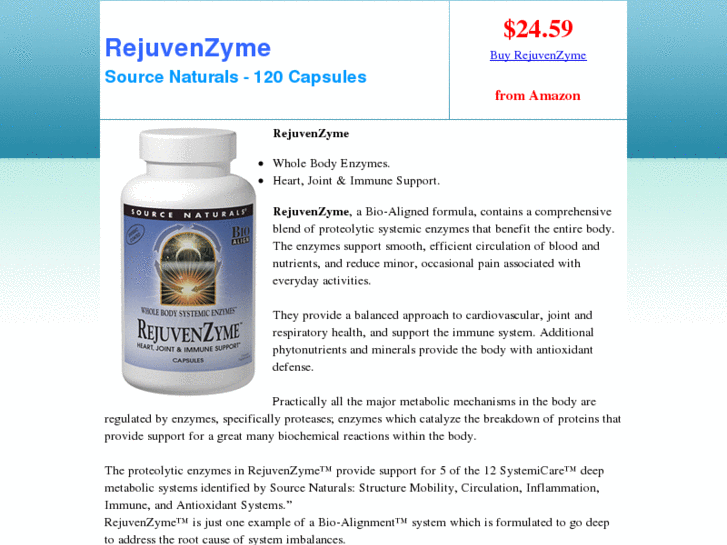 www.rejuvenzyme.com