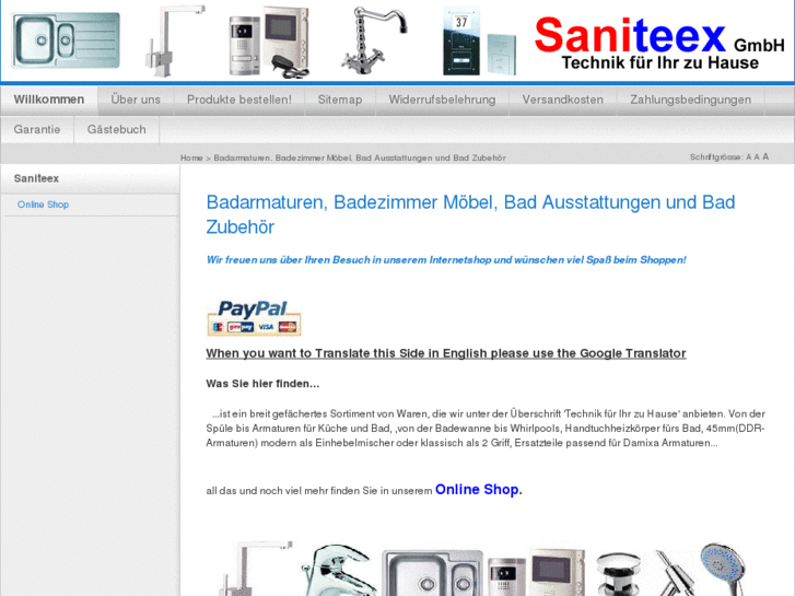 www.saniteex.de