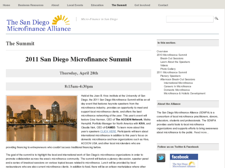 www.sdmicrofinancesummit.org