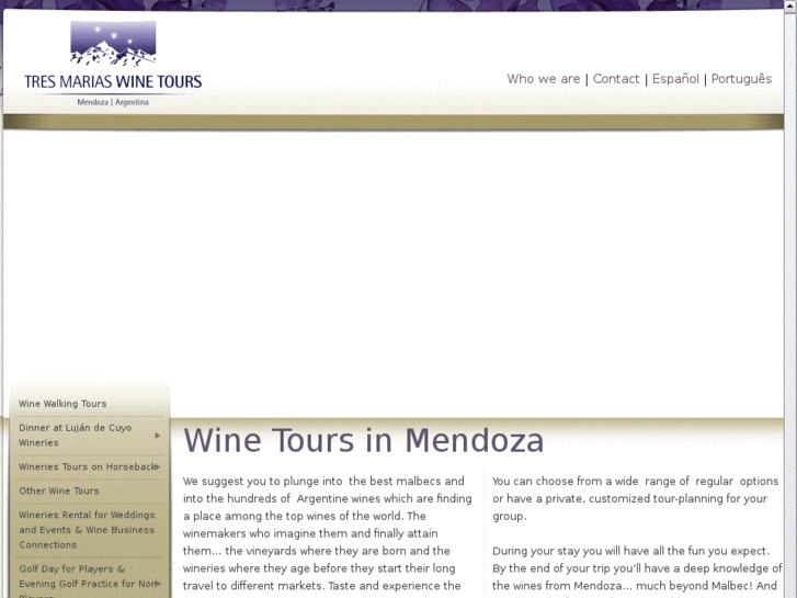 www.tresmariaswinetours.com