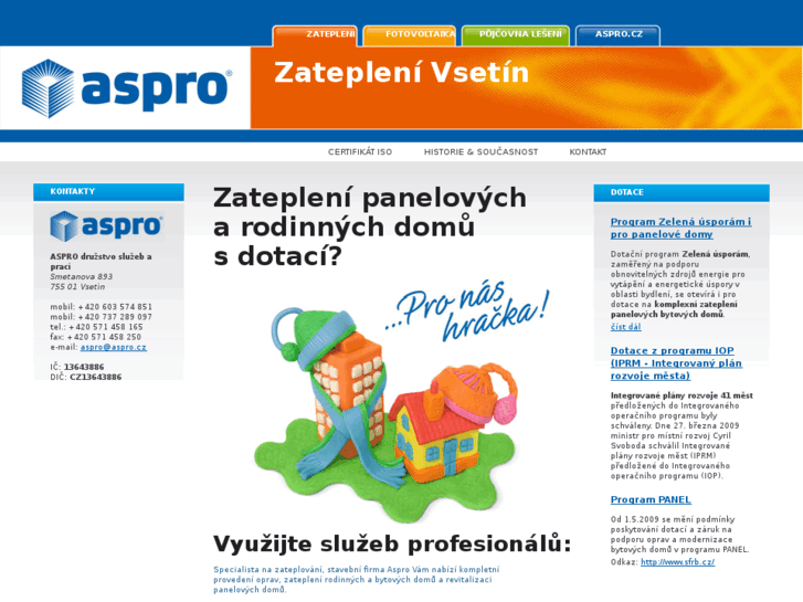 www.zateplenivsetin.cz