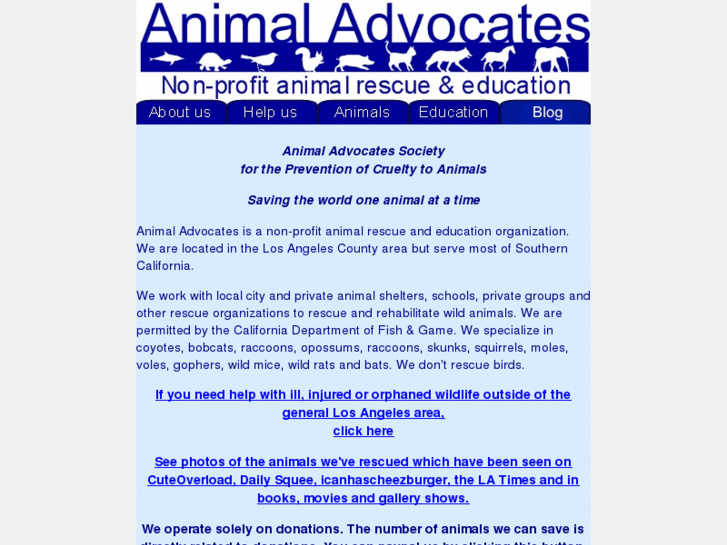 www.animaladvocates.us