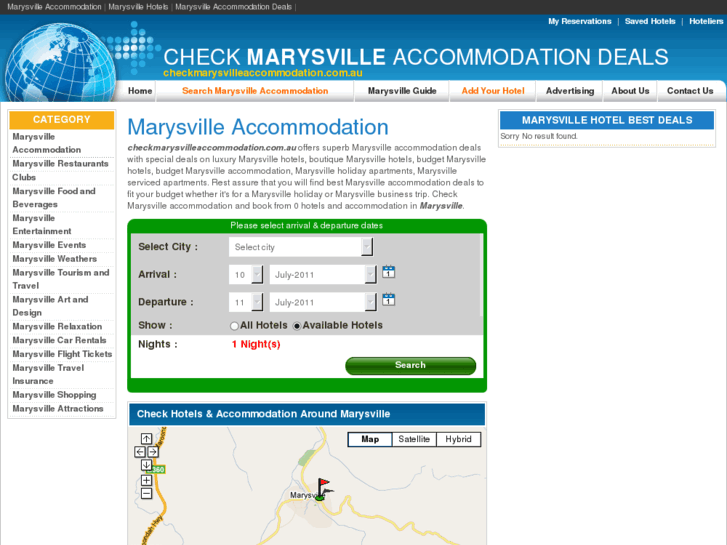 www.checkmarysvilleaccommodation.com.au