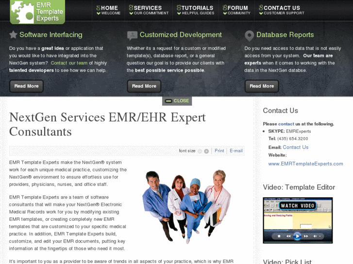 www.emrtemplateexperts.com