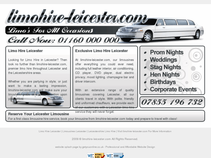 www.limohire-leicester.com