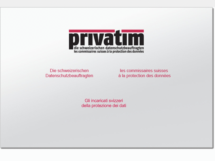 www.privatim.ch