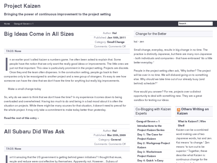 www.projectkaizen.info