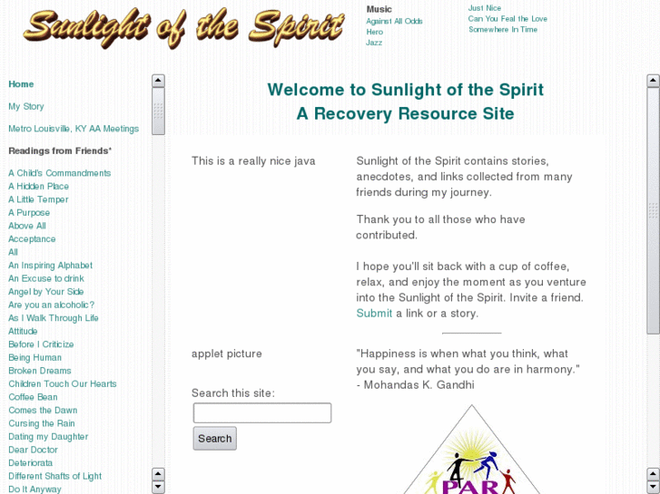 www.sunlightofthespirit.org