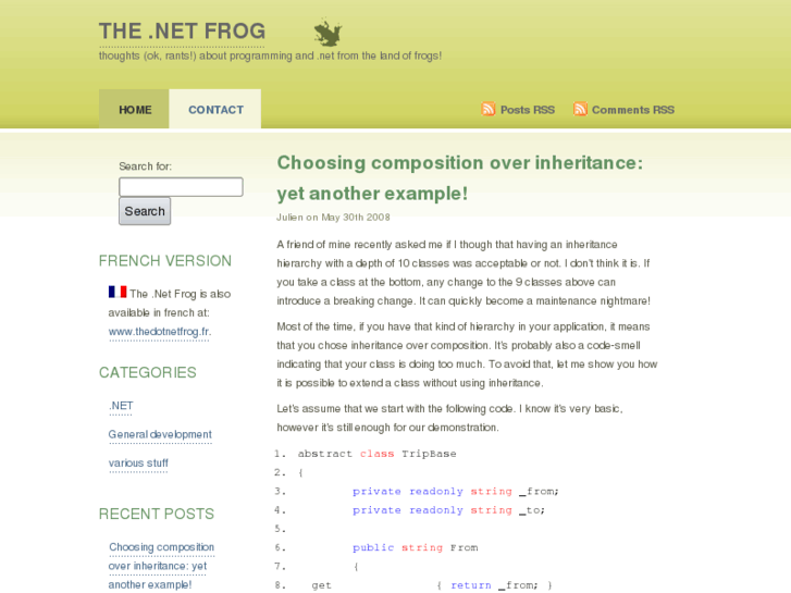 www.thedotnetfrog.com