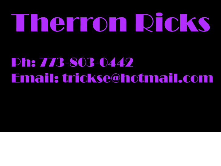 www.therronricks.com