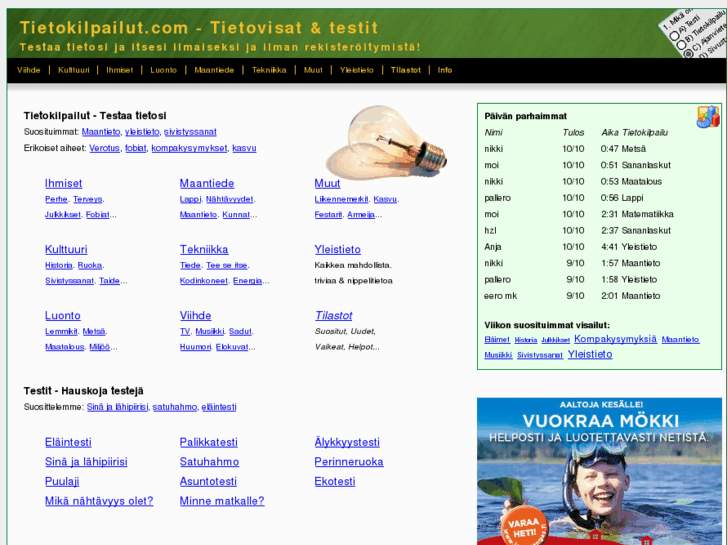 www.tietokilpailut.com