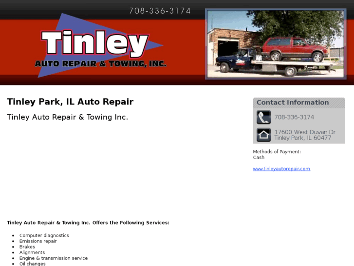 www.tinleyautorepairandtowing.com