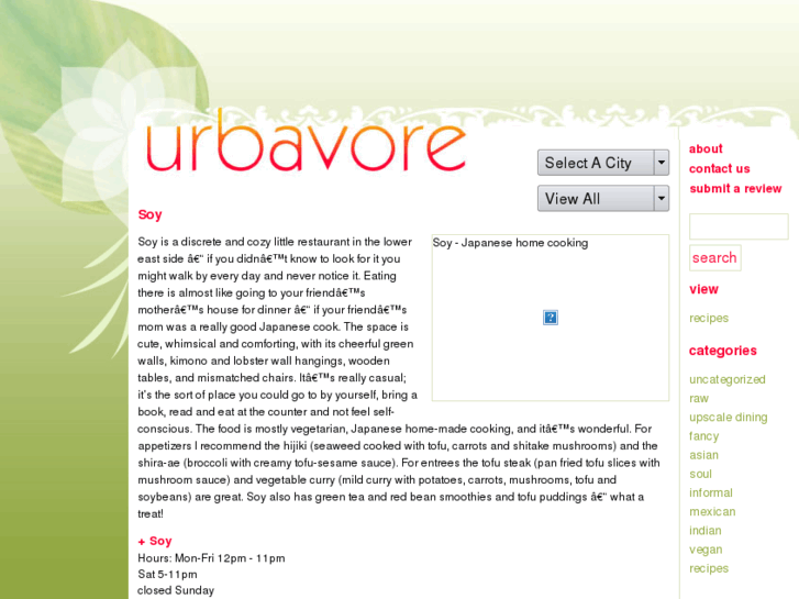 www.urbavore.net