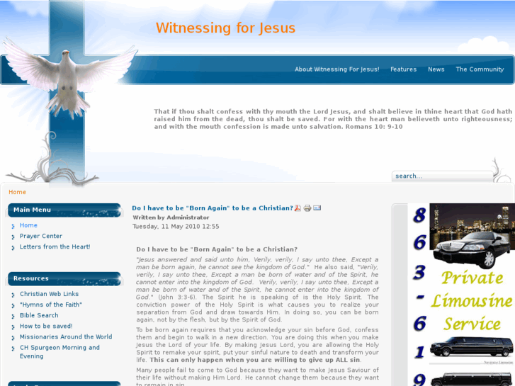 www.witnessingforjesus.com