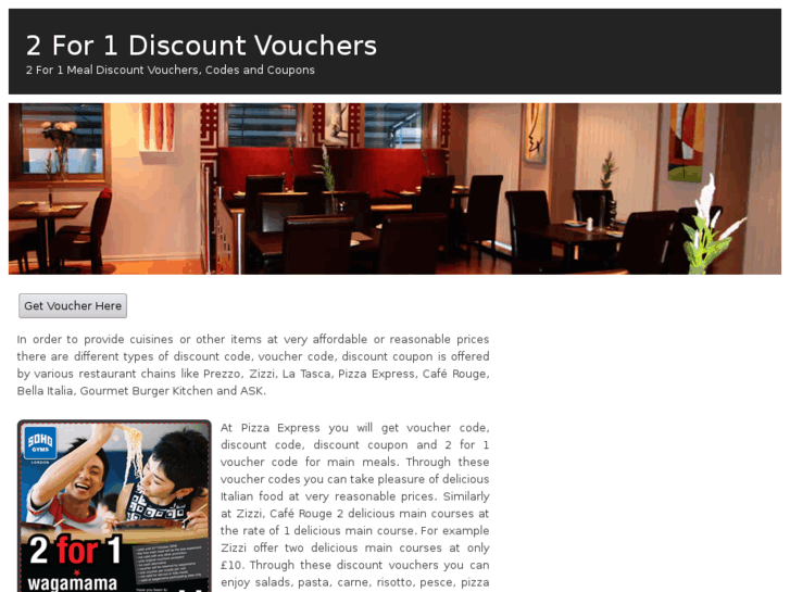 www.2for1vouchers.org.uk