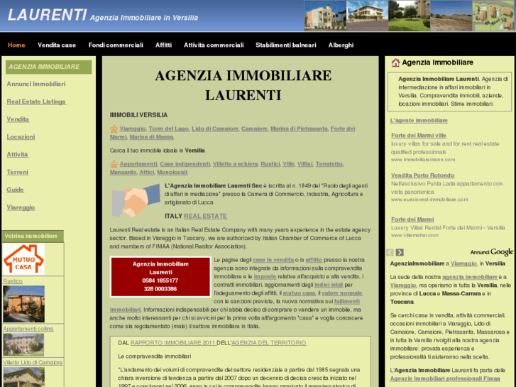 www.agenziaimmobiliarelaurenti.com