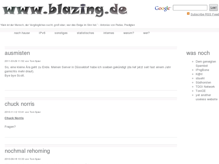 www.blazing.de