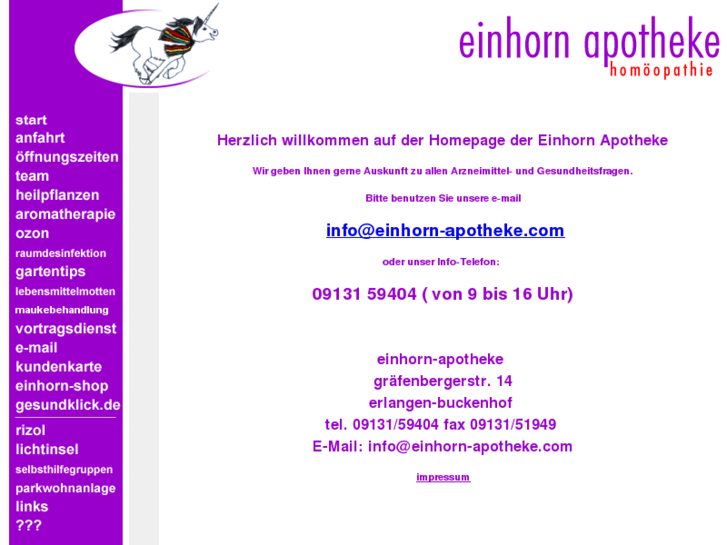 www.einhorn.info