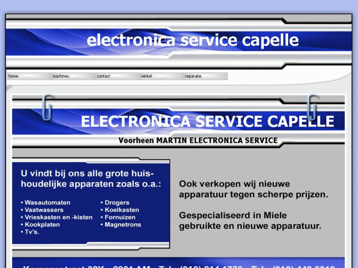 www.electronicaservicecapelle.nl