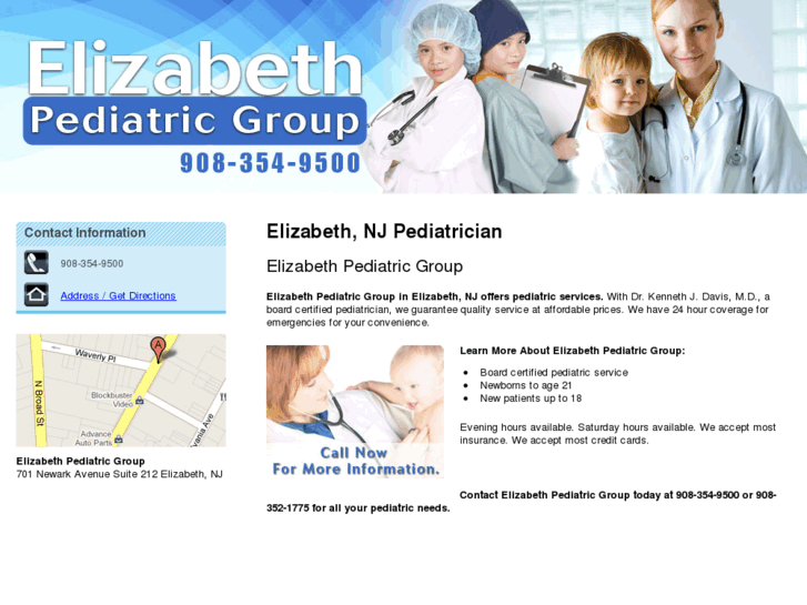 www.elizabethpediatricgroup.com