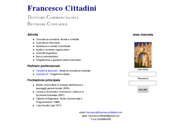 www.francescocittadini.com