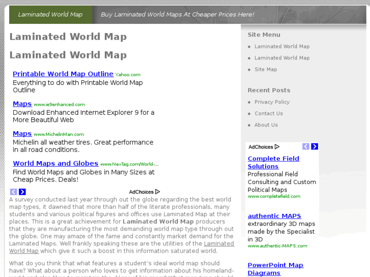 www.laminatedworldmap.net