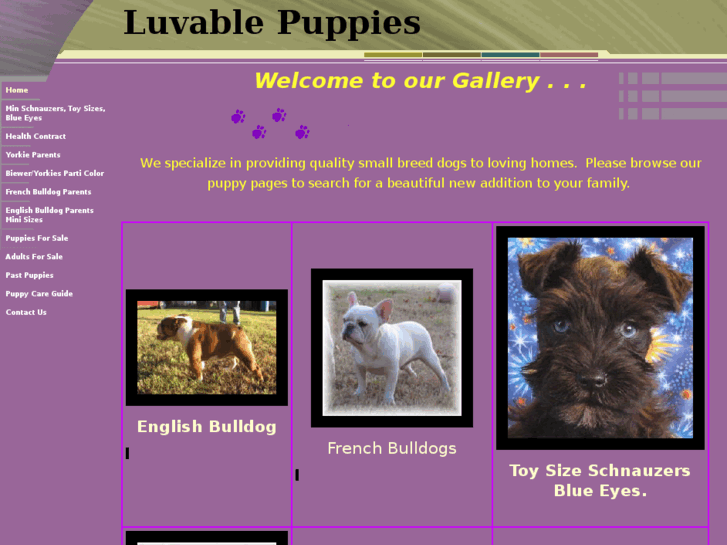 www.luvablepuppies.com