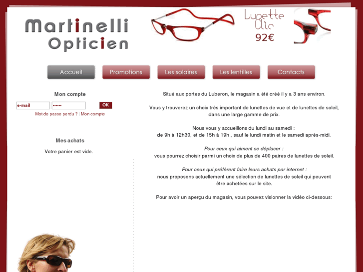 www.martinelli-opticien.com