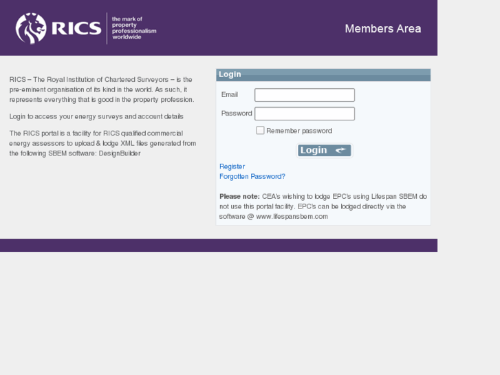 www.ricsregister.com