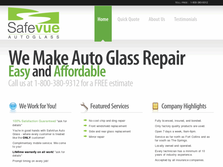 www.safevueautoglass.com